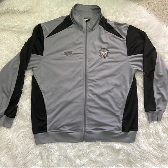 Official Sports Vintage USA US Soccer Federation Full Zip Jacket Men's L - Picture 2 of 5